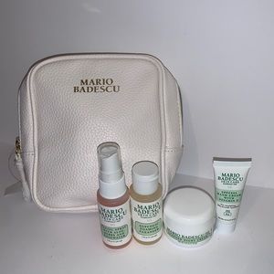 NWT Mario Badescu White Bag & Skincare Giftset